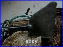 Antique Enormous Meat Cleaver Butcher Tool Carbon Steel Knife Chopper 1930 Grams
