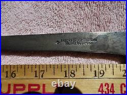Antique FRIEDR. HERDER ABR. SOHN Solingen Germany Carbon Steel Knife Spade Inlay
