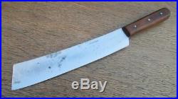 Antique Foster Bros. Chef or Butcher's Rib Splitter Cleaver Knife RAZOR SHARP