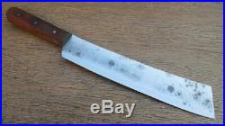 Antique Foster Bros. Chef or Butcher's Rib Splitter Cleaver Knife RAZOR SHARP