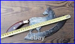 Antique Fox Shaped Figural Meat Cleaver Chopper Butcher