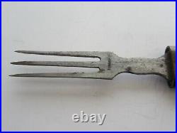 Antique Germany Hobo Fixed Knife and Fork Utensil Set