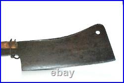 Antique HUGE F-Dick Meat Cleaver Hog Splitter No. 42 10 Blade 24 1/2 Long