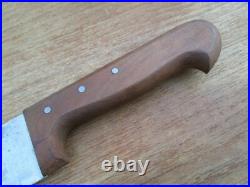 Antique Heinrich Nax Germany French-style Carbon Steel Butcher Knife SHARP
