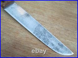 Antique Heinrich Nax Germany French-style Carbon Steel Butcher Knife SHARP