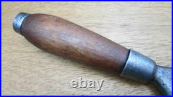 Antique Knapp & Cowles Carbon Steel Oriental Chef Cleaver Knife RAZOR SHARP