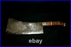 Antique NO. 41 F. DICK 10 Cleaver Hog Splitter Butcher Germany Knife Very Sharp