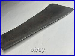 Antique Nichols Bros No 8 Cleaver Mass USA carbon steel butchers knife 8 blade