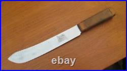 Antique Russell Green River Works Carbon Steel Chef/Fishmonger's Butcher Knife