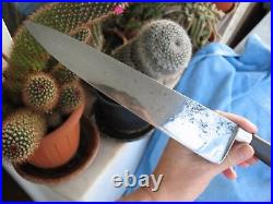 # Antique SABATIER Style Nogent Type PERNOT PG NOGENT Chef's Knife 9.7 / 248 mm