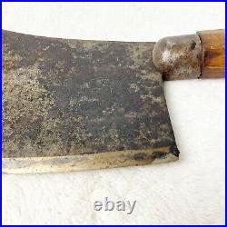 Antique Samuel Lee Knives & Steels LF&C 1886 #8 Butcher Cleaver 8 Blade