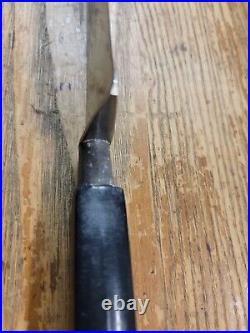 Antique UNIQUE SABATIER Chefs knife 15 9.5 Blade Carbon Steel Rare