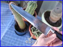 Antique, Very Rare French Chef's Knife 8.78 / 223 mm