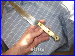 Antique, Very Rare TRENTE DEUX 32 DUMAS AINE Small Chef's Knife 6.38 / 162 mm