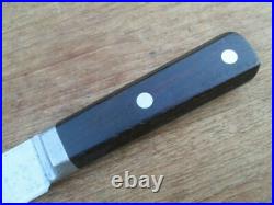 Antique WINCHESTER Chef's XL Bolstered Carbon Steel Butcher Knife RAZOR SHARP
