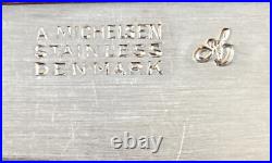 Arne Jacobsen A. Michelsen Danish Mid-Century Flatware Set for 4 + Extras 50 pcs