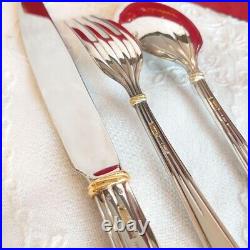 Authentic Cartier Vintage Cutlery Set Silver 925 Deadstock