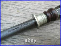 BEAUTIFUL Ornate Antique F. DICK Germany Chef's Smaller Knife Sharpening Steel