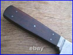 Beautiful HUGE Antique RUSSELL Green River Works Chef's Bolstered Butcher Knife