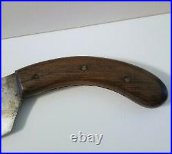 Beautiful, Large, Vintage, Beatty Edge Butcher's Cleaver Knife