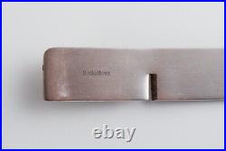 Boda Nova, Sweden. Modernist cutlery for six people in stainless steel