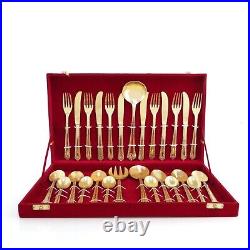 Brass Cutlery Set, Brass Cutlery Set is fully made of brass Home Decor