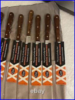 CASE XX 1978 SET 8 Knives Set CAP 254 STAINLESS NO. 2147079 Mint In Box Rare