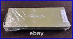 CHRISTOFLE SPATOURS Set of 12 Silverplate 7 3/4 Dessert Knives NEW Original Box