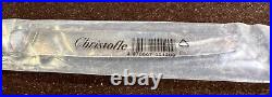 CHRISTOFLE SPATOURS Set of 12 Silverplate 8 7/8 Dinner Knives NEW Original Box