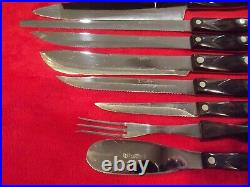 Cutco Knife Set 8 Pieces with 2 Wall Mount Cases (10 Total)