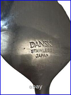 DANSK Vintage Teak Wood Lot Of 20 Stainless Steel Flatware Japan