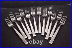 Dansk Meridian 47 PC Stainless Flatware Assorted Mixed Set Knife Fork Spoon