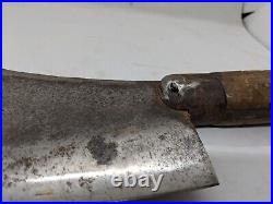 Early Antique Wm. Beatty & Son Large (9 Blade) Meat Cleaver No. 9 Splitter USA