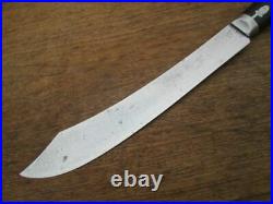 FINE Antique 1868 GOODELL ROYAL SLICER Chef's Knife withInlaid Star & Acorn Handle