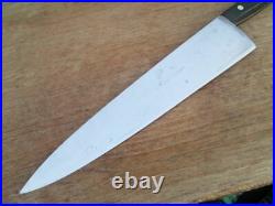 FINE Antique 1904 JA HENCKELS Germamy XXL Carbon Steel Chef Knife RAZOR SHARP