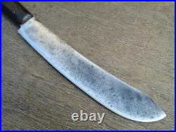 FINE Antique NICHOLS BROS. Buffalo Skinner/ Lamb Splitter Butcher Breaking Knife