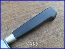FINE Antique Sabatier Seal-logo Carbon Steel Nogent Chef Knife RAZOR SHARP