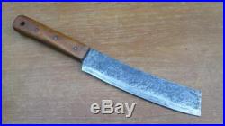 FINE Antique Swedish Chef/Butcher's XL Rib Splitter Cleaver Knife VERY SHARP