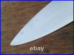 FINE Vintage 1966 US Army CLYDE Carbon Steel Chef Knife withRAZOR SHARP 12 Blade