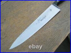 FINE Vintage Harold Leonard/Tarpona Germany Carbon Steel Chef Knife -RAZOR SHARP