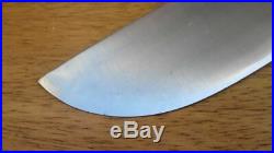 FINE Vintage LA SUPREMA Italian Heavy-Duty Carbon Steel Chef's Butcher Knife