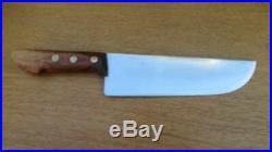 FINE Vintage LA SUPREMA Italian Heavy-Duty Carbon Steel Chef's Butcher Knife