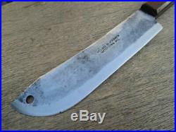 FINE Vintage VILLAGE BLACKSMITH Buffalo Skinner/ Lamb Splitter Butcher Knife