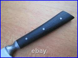 FINEST Antique BROSSARD France Chef's Carbon Steel Paring Knife RAZOR SHARP