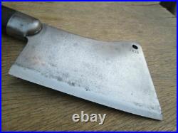 FINEST Antique F. DICK No. 59 Chef's 6 Carbon Steel Meat Cleaver RAZOR SHARP