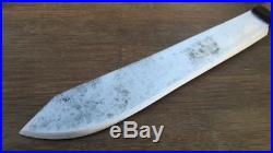 FINEST Antique Hibbard Spencer Bartlett OVB Carbon Steel Butcher Breaking Knife