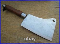 FINEST Antique PLUMB Chef/Butcher's Damascus Carbon Steel Meat Cleaver Knife