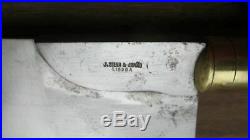 FINEST Antique Portugese Chef's Swiss-style Cleaver Butcher Knife RAZOR SHARP