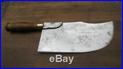 FINEST Antique Portugese Chef's Swiss-style Cleaver Butcher Knife RAZOR SHARP