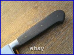 FINEST Lg Antique WESTPHAL Sabatier French Carbon Steel Chef Knife RAZOR SHARP